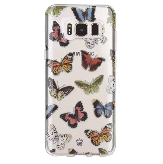 Vintage Butterfly Samsung Galaxy Clear Case