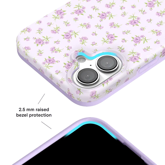 Dainty Lilac Floral iPhone Case