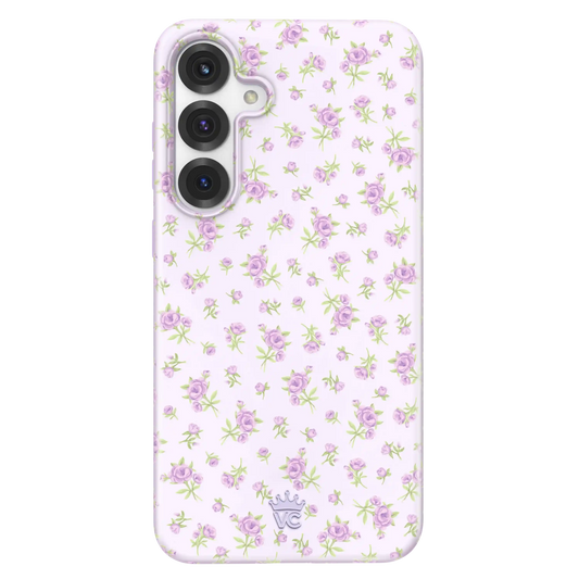 Dainty Lilac Floral Samsung Case