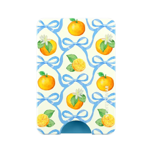 Orange Blossom MagSafe Wallet