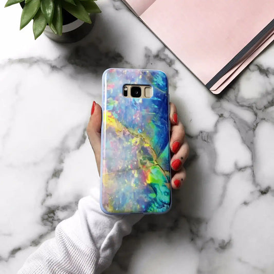 Blue Opal Samsung Galaxy Case