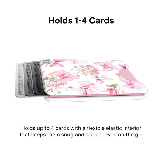 Posie Pink Bow MagSafe Wallet