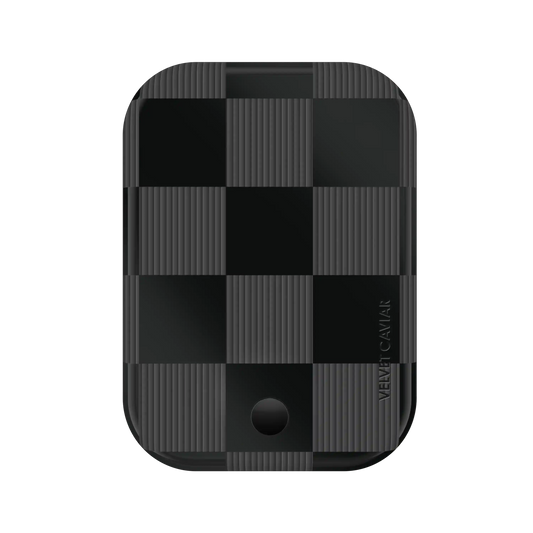 Noir Vibe Checkered Portable MagSafe Charger Power Pack