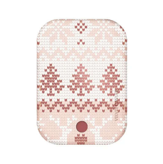 Cozy Chai Sweater Portable MagSafe Charger Power Pack