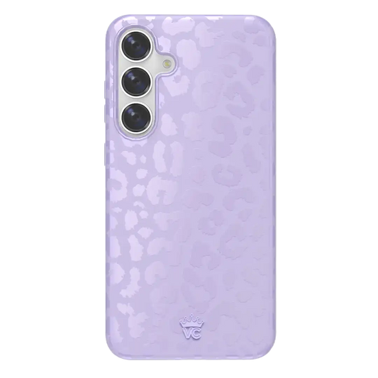 Lilac Leopard Samsung Case