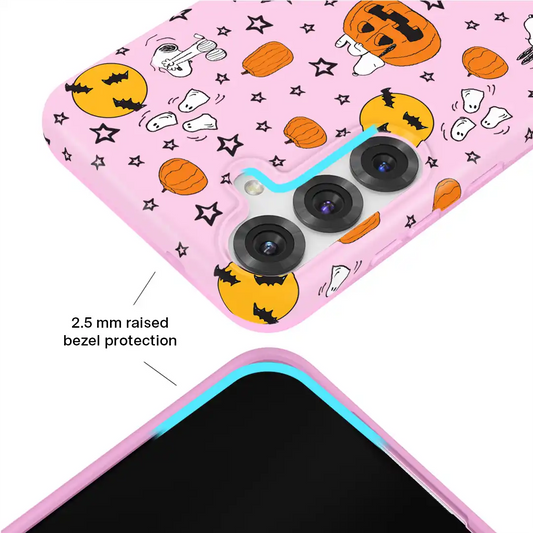 Snoopy Pink Pumpkins Samsung Case