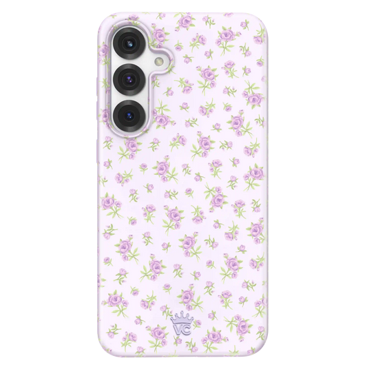 Dainty Lilac Floral Samsung Case