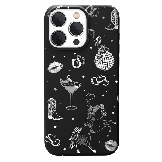 Disco Cowgirl iPhone Case