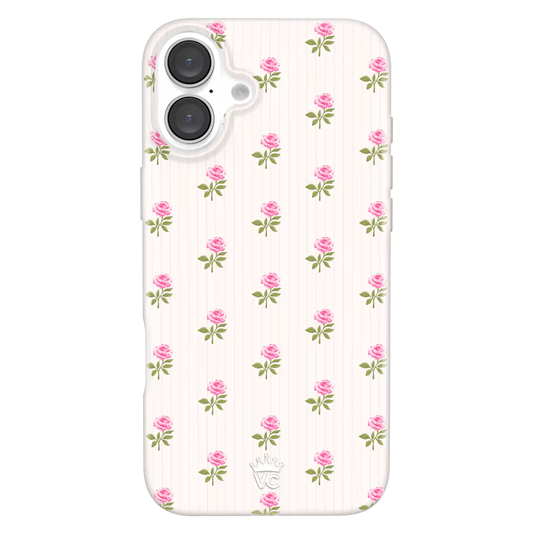 Pink Peony Floral iPhone Case