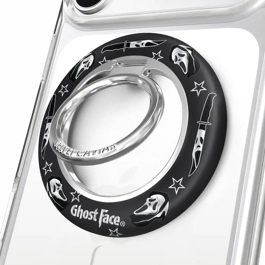 Ghost Face Killer Chrome MagSafe Grip Ring
