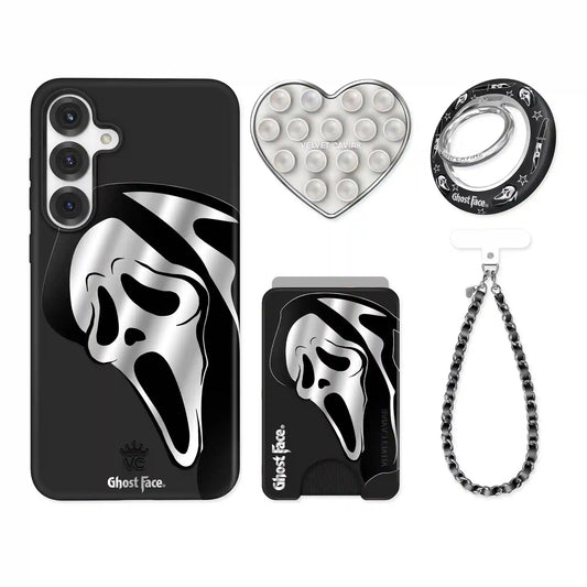 Ghost Face Killer Chrome Samsung Bundle Set