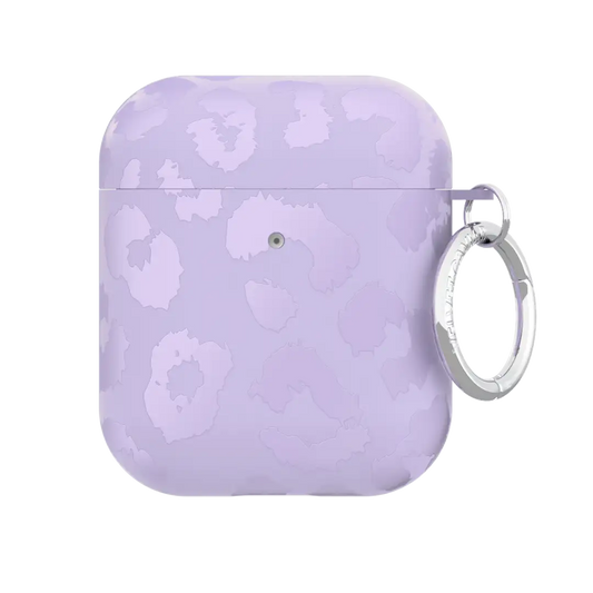 Lilac Leopard AirPod Case