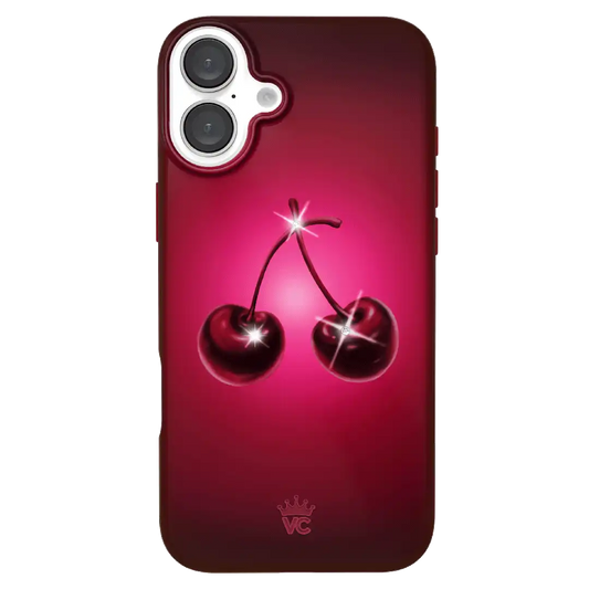 Black Cherry Crystal iPhone Case