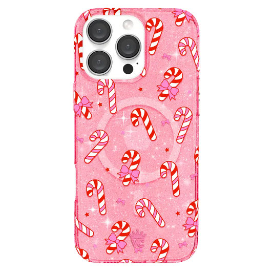 Pink Peppermint Princess iPhone Case